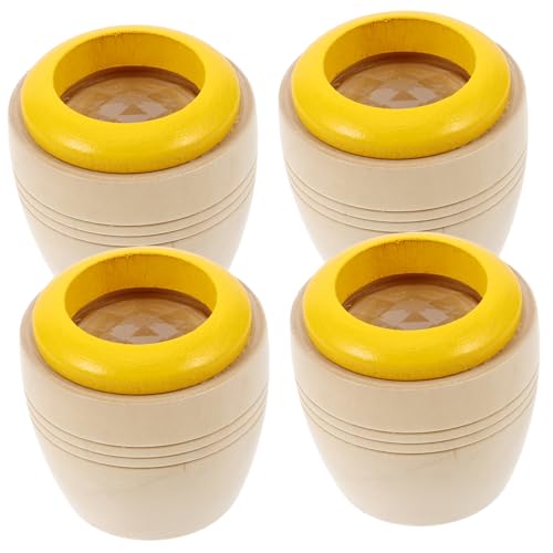 Garneck 4er Holz Kaleidoskope für Kinder