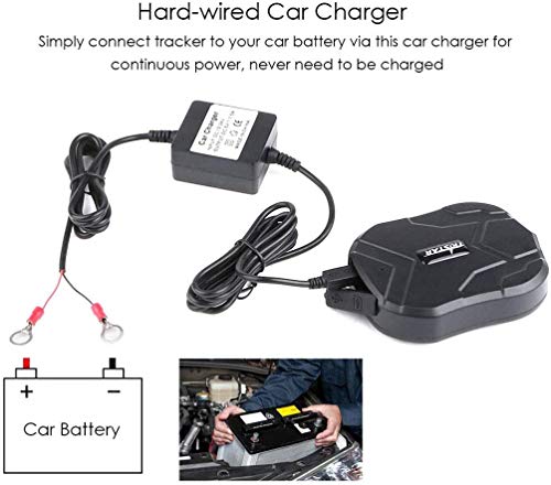Tkstar Hard-Wired Car Charger For Gps Tracker, Mini Usb Gps Locator Battery Charger(Dc 12-24V) For Tk905, Tk915 And Tk905B #TOP1
