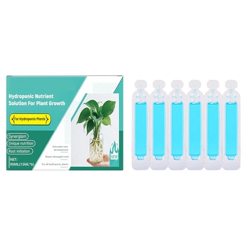 Solución de Nutrientes para Plantas | Abono Líquido Nutritivo | Accesorios Naturales De Jardinería 90Ml Para Propagación Plantas De Interior Crecimiento