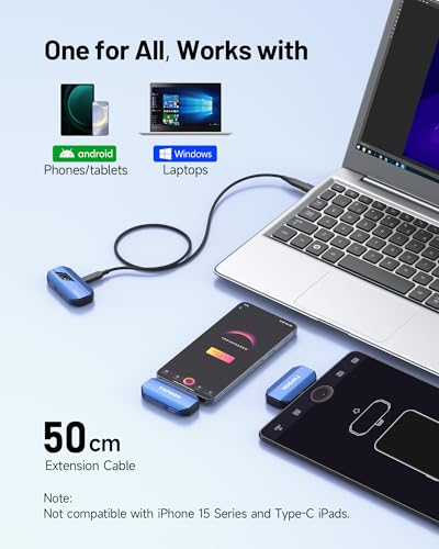 TOPDON Android TC001 Thermal Imaging Camera 256x192 Thermal Resolution Temperature Range: -20°C to +550°C for Smartphones and Tablets