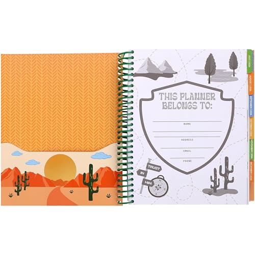 A Simple Plan Adventure Student Planner | Homeschool planner for 2026-2027