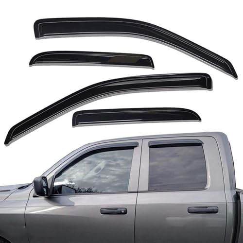 Déflecteurs de vent Dodge Ram 1500 ventshade visière vitre latérale - 2