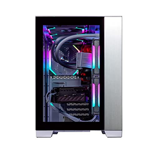 Image of Velztorm Mini Lux Gaming Desktop PC (AMD Ryzen 9 5950X, GeForce RTX 5060, 32GB DDR4, 2TB PCIe SSD, 240mm AIO, 750W PSU, WiFi 4, RJ-45, 1 Display Port, HDMI, Win 11 Pro)