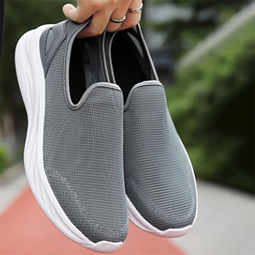 Chaussures de course femme légères plates en maille respirante