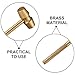 Mini Brass Hammer Small Mallet Solid Copper Tool for Jewelry Making Watch Repair Crafts Vintage Metal Hammer for Women Jewelers Nutcracker & Crab Mallet