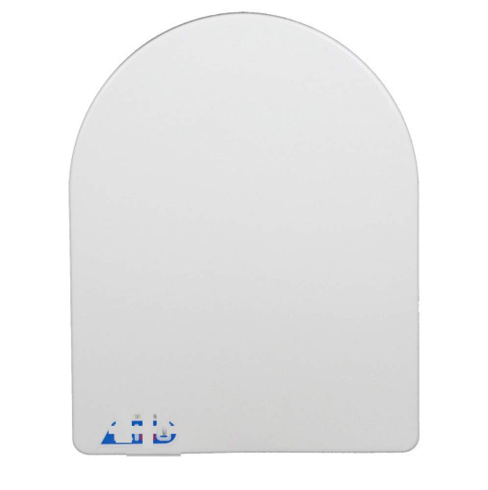 Toilet seat， Toilet seat Cover Slow Down Mute Top Mounted Ultra Resistant Seats Cover Stay(41~45cm*33.5cm)