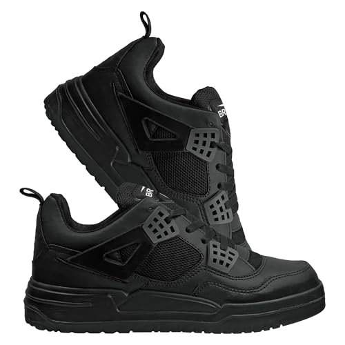 Image of BRUTON 362-BlazeX Premium Sneakers Casual Shoes Walking Shoes for Men-Black