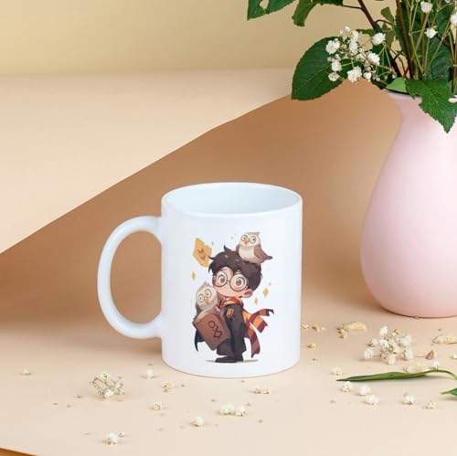 Image of Harry Potter Theme Printed Coffee Mug For Gift|Kids Boy Girl Friend|Birthday|350ml (9)
