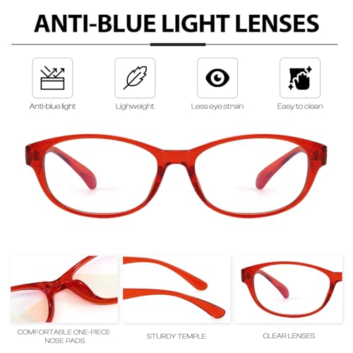 Image of DreamCalf Office-Siren Blue Light Glasses for Women Y2K Fake Glasses
