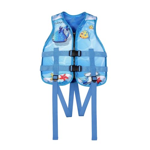 Generisch Asy Schwimmweste Auftriebshilfe für Kinder Sicherheitsweste zum Schwimmen Lernen Wasserspiel (Yellow, 2-8years)