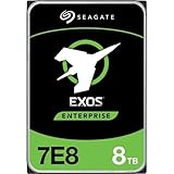 Seagate Exos 7E8 ST8000NM003A 8 TB Hard Drive - 3.5" Internal - SAS (12Gb/s SAS) - Storage System, Video Surveillance System Device Supported - 7200rpm - 256 MB Buffer - 5 Year Warranty