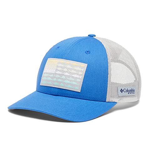 Image of Columbia Unisex-Adult PFG Snap Back Fish Flag Ballcap