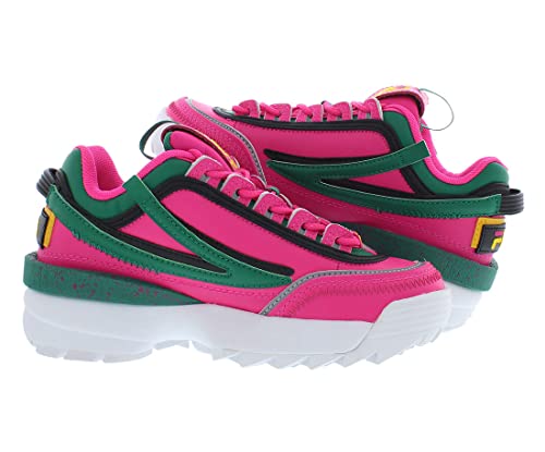 Fila Disruptor II EXP (Big Kid) Pink Glow/Ultramarine Green/Gold Fusion 6.5 Big Kid M3