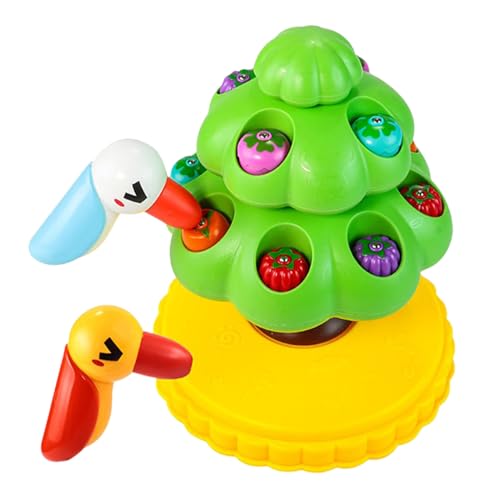 Jouet d'adresse de motricité fine et jeu de pêche magnétique pic-vert éducatif dès 3 ans