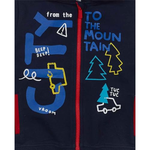 Conjunto Tuc Tuc infantil pack de 2 prendas azul marino regular 3