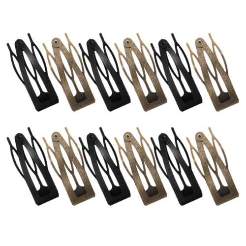 AMUSLESUR 12���菗���p�̏����ȃw�A�N���b�v �S���֗��ȃo���b�^ �A�\�[�g�J���[��6�� �A���e�B�[�N�u���[6�� �@�׃G���K���g�ȃw�A�A�N�Z�T���[ ����g���ɍœK