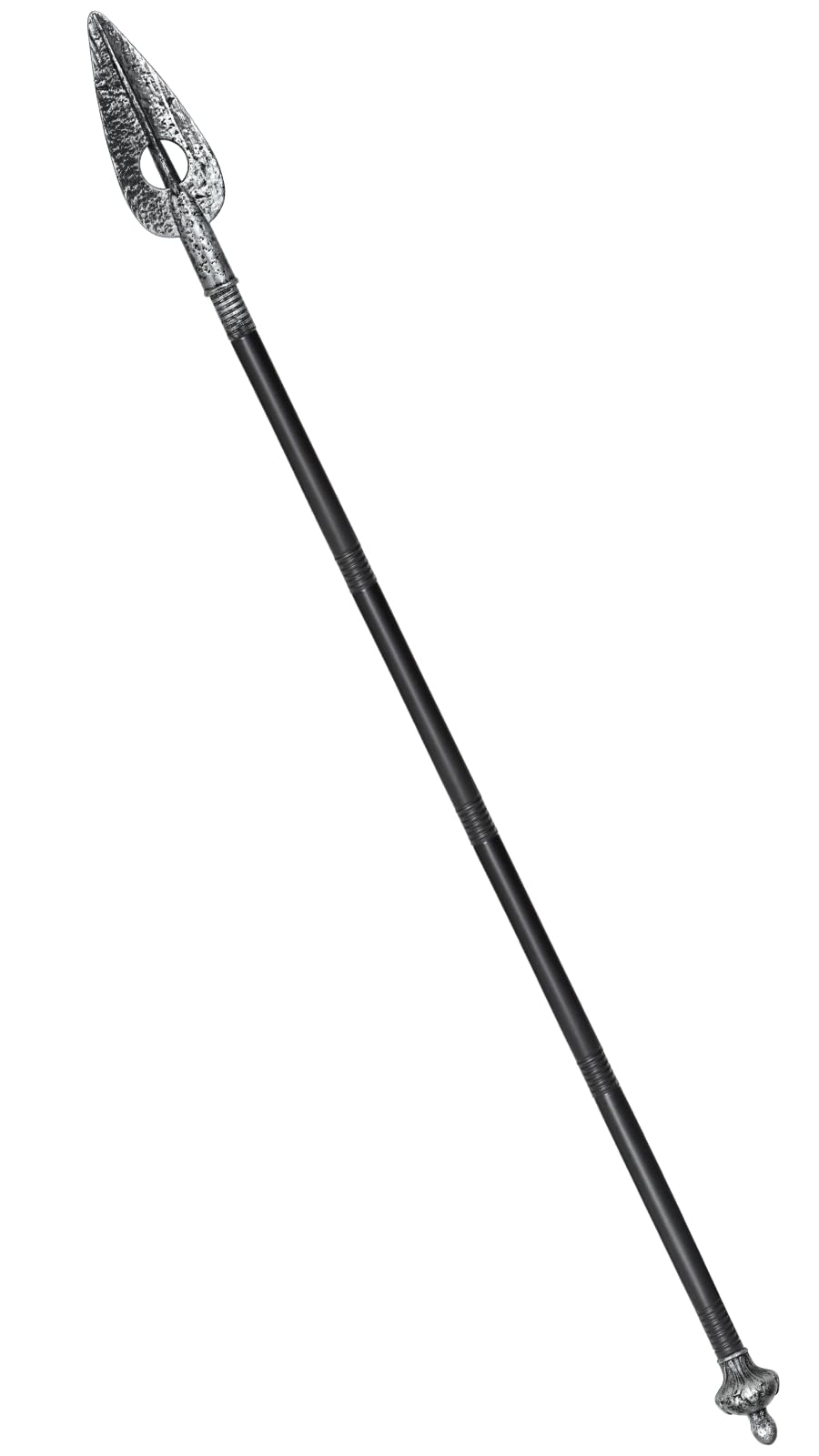 Spartan Spear Halloween Detachable Plastic Spear Prop Roman Weapon Costume for Adults Dress Cosplay (B), Large (59 Inches)
