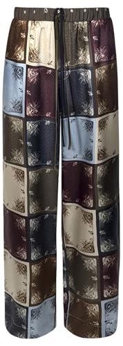 MONSE, Double Waistband Silk Pants
