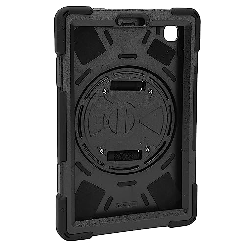 Tomantery Funda para Tableta A7 Lite Resistente con Protección contra Caídas, Correa de Mano, Función Atril, Correa para el Hombro para T220 T225 de 8,7 Pulgadas, PC de Silicona, Adecuada para (Negro)
