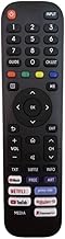 Replacement en2a30 remote hisense compatible for hisense tv remote control VIDAA Smart LED TVs 43A7300F 43A7300FTUK 50A7300F 50A7300FTUK 55A7300F 55A7300FTUK 65A7300FTUK 55AE7200F -No Setup Required