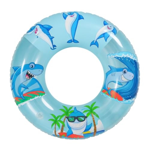 Boia Infantil Tubarão Azul 60cm – Anel Inflável para Piscina e Praia Boia Infantil Tubarão Azul 60cm – Anel Inflável para Piscina e Praia