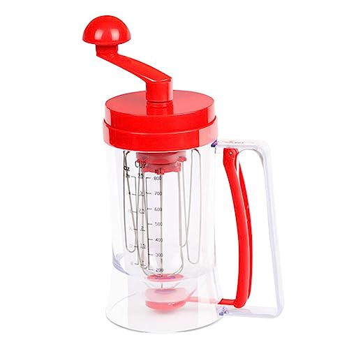 DECHOUS Pancake Batter Dispenser Cupcake Separator Easy to Use Funnel for Baking