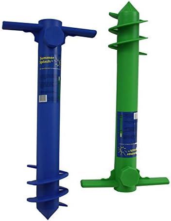 Seasonal Industries, Inc. - Plastic Beach Umbrella Anchor - 1 Unit (Color: colors may vary)