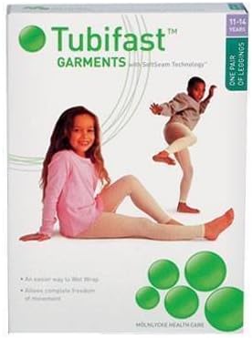 TUBIFAST LEGGINGS 11-14 YEARS (NEW) 2-WAY STREATCH TECHNOLOGY GARMENT - 11-14 YRS by TUBIFAST