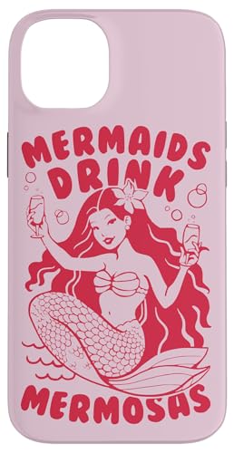 マーメイドドリンクマーモサ、マーメイドコア、マーメイド時代 スマホケース iPhone 14 Plus 用