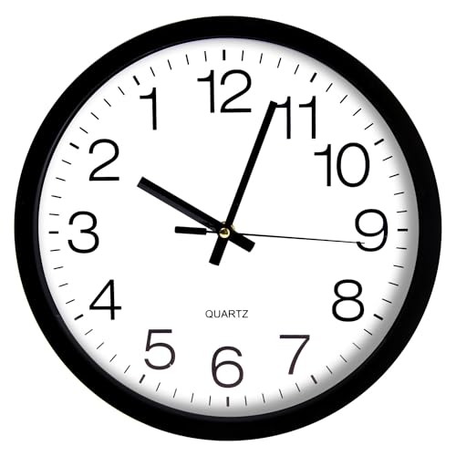 GOODS+GADGETS Reloj de Pared con Marcha atrás - Reloj de Frisia Oriental con Marcha atrás (Reverse Running Clock)
