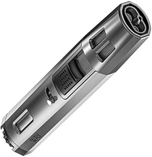VVAY 2 Jet Flame Windproof cigar Lighter Adjustable Torch Fire Ignition lighter Gas Butane Refillable,Long Reach Lighter for BBQ, Stove, Kitchen Cooker, Hobs (Sold without Gas)