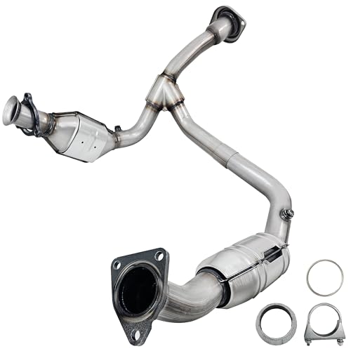 JT Exhaust Catalytic Converter Compatible with Cadillac Escalade 2007-2010, Chevrolet Silverado 1500 2009 2010 6.2L (EPA Compliant)(Catalyst+ Grade)