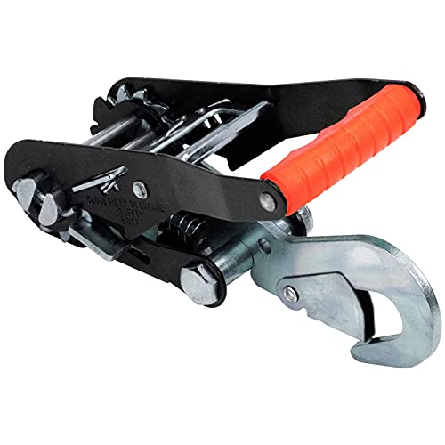 Vulcan Car Tie Downs - Snap Hook - Adjustable Loop - 4 Pack - Silver Series - 3,300 Pound Safe Working Load #TOP2