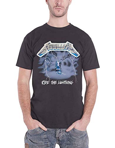 Amazon.com: Metallica 'Ride The Lightning' T-Shirt (Medium