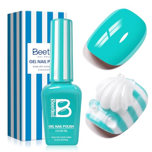 Beetles Teal Gel Polish - Beetles Summer Voyage Ocean Shade