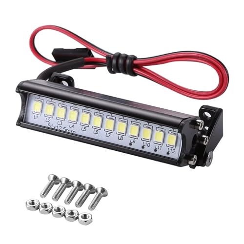 Barra de luz de techo RC de 55 mm para solucionar falta de luz en 1/10