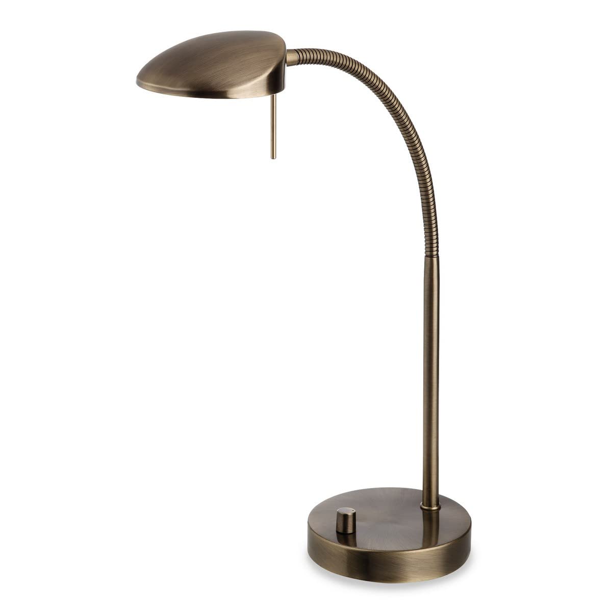 Firstlight Antique Brass Milan Led Table Lamp, Finish