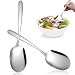 Produktbild Servierlöffel mit langen Griffen, 2 Stück, 25,4 cm, Edelstahl, für Buffet, großer Servierlöffel, Salat, Catering, glatt