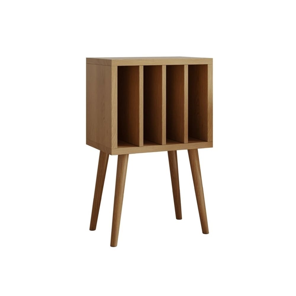 RYUQW3RE Cd Storage Rack Wooden Vinyl Record Cabinet Retro Sofa Sideboard Floor Small Bookcase