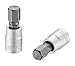 Teng Tools 8MM 1/4 Inch Drive Metric Hex Chrome Vanadium Socket - M141508-C