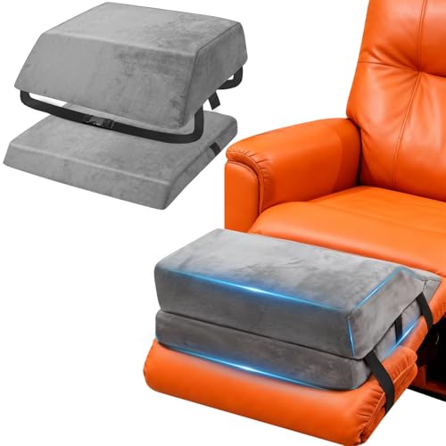 Adjustable Recliner Leg Rest Cushion with Straps