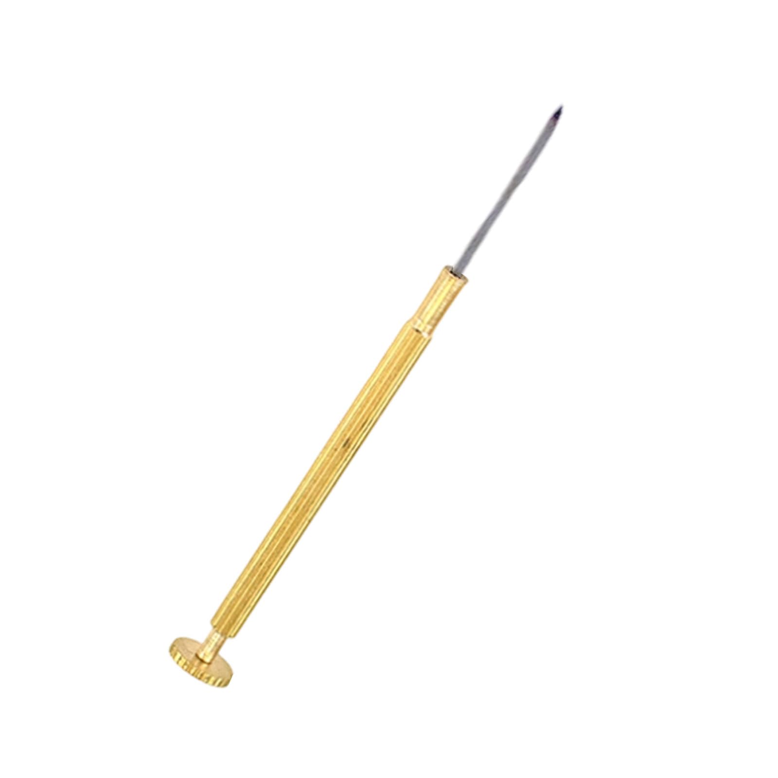 Sturdy Copper Alloy Watchmaker Screwdrivers with Ergonomic Grip Fine Craftsmanship for Optical and Timepiece Multifunctional Tiny Screwdriver for Small Devices