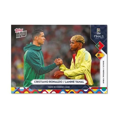 Ronaldo/Yamal UEFA Nations League Final 008 Trading Card