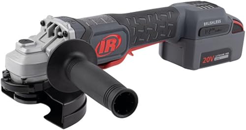 Miniatura 9 de Ingersoll Rand Amoladora angular inalámbrica G5351-K22-20V y herramienta de corte, kit de 2 baterías, 8000 RPM, 1HP, rueda de 4.5 pulgadas