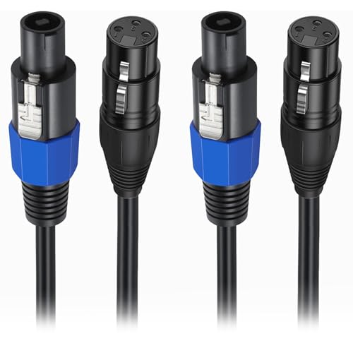 Câble Speakon mâle vers XLR mâle pour éviter les coupures de son sur votre scène DJ