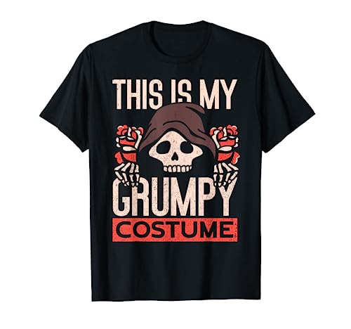 This Is My Grumpy Costume Halloween Apparel Funny Halloween Camiseta