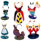 6 Piezas Cartoon Figura Cake Toppers, Cartoon Mini Decoración para Tartas, Cartoon Mini Figuras, Mini Pastel Topper, para Niños Birthday Party Decoraciones