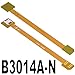 ADT-Link Micro SIM Mini SIM Nano SIM FPC Cable Sim Card Small to Small Converter Adapter Small Card Open Card for Mobile Phones Sim Card FPC (B3014A-N(Micro SIM Male to Nano SIM))