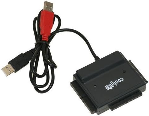 CoolGear® SATA and IDE Hard Drive & Optical Drive USB Adapter Kit Combo
