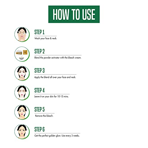 Nature's Essence Gold Creme Bleach, 85 g